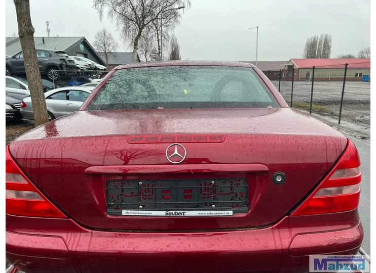 MERCEDES SLK R170 rote H582 Heckklappe 1996-2000