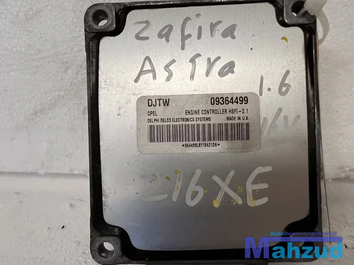 opel-zafira-astra-meriva-16-ecu-motormanagement-z16xe-09364499 — foto 3