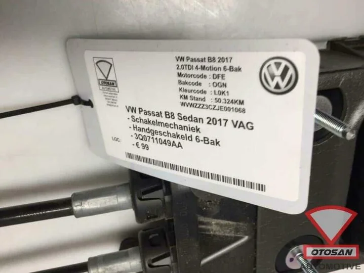 vw-passat-b8-2017-vag-schakelmechaniek-6-bak-3q0711049aa — foto 3
