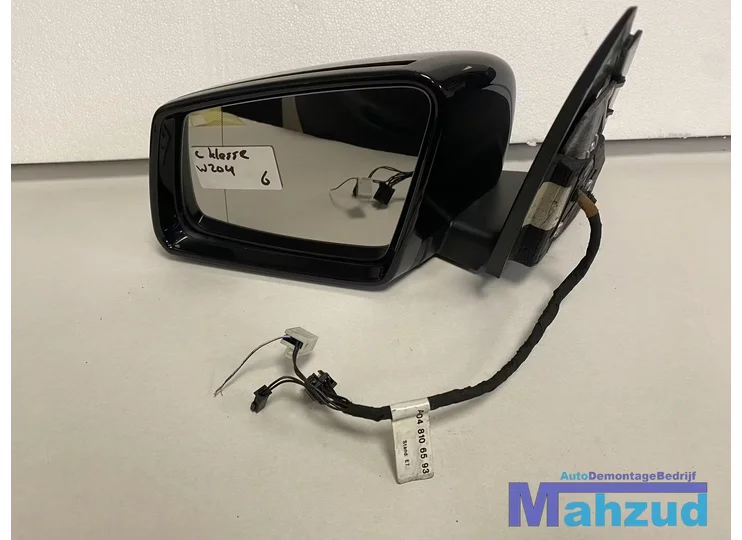 MERCEDES C klasse W204 Zwart links spiegel black left mirror