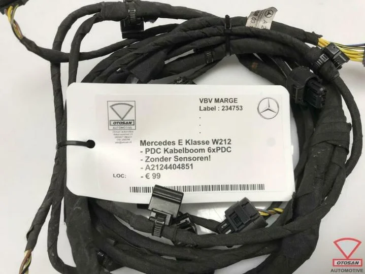 mercedes-e-klasse-w212-pdc-kabelboom-6xpdc-a2124404851 — foto 2