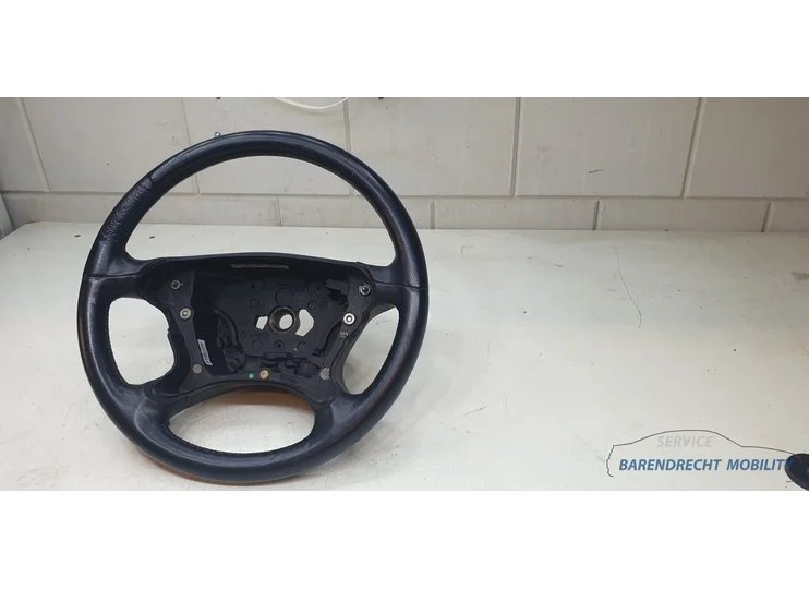 mercedes-w209-w211-r230-clk-e-sl-klasse-stuur-stuurwiel-zwart-leder-lederen-origineel-gebruikt-a209-s211-2001-2002-2003-2004-2005-2006-2007-2008-2009-2010-2011-2012-gebruikt-barendrecht-mobility-service