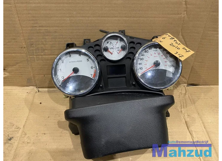 PEUGEOT 207 1.6 KM teller odometer UK ENGELS 2006-2015