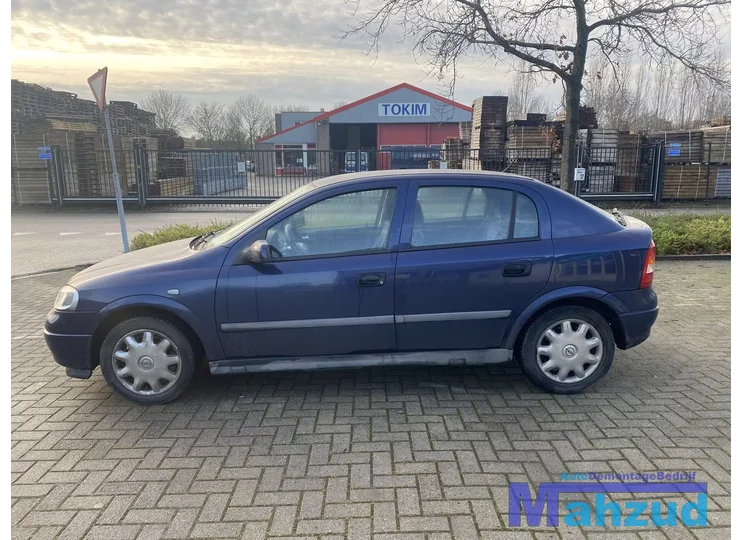 Opel Astra G BLAUW Z282 Linker LA achter deur portier
