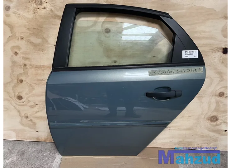 OPEL VECTRA C Groen Z169 Links achter deur 2002-2009