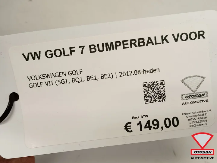 vw-tiguan-5n-20072015-bumperbalk-balk-voor-origineel — foto 3
