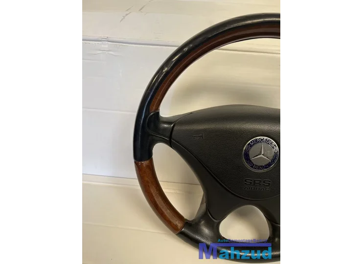 mercedes-slk-r170-hout-stuurwiel-stuur-met-airbag-9604