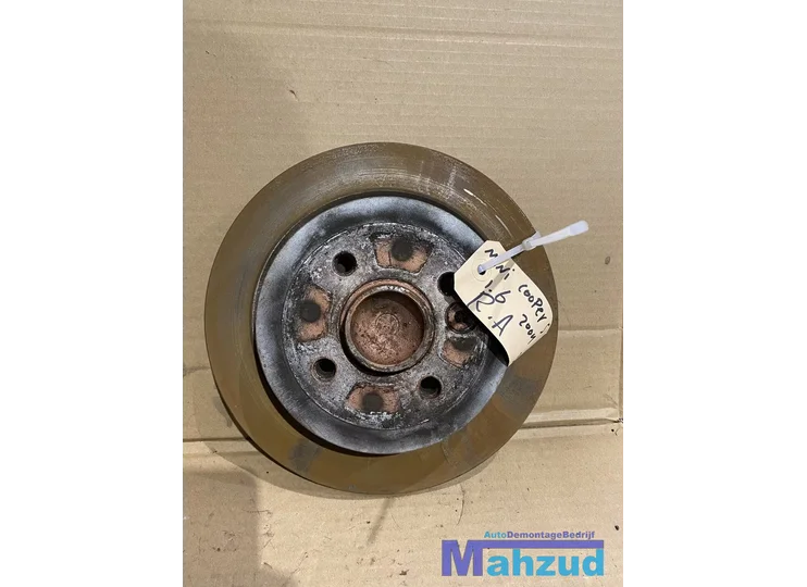 MINI COOPER S R53 rechts achter wiellager met nieuwe schijf