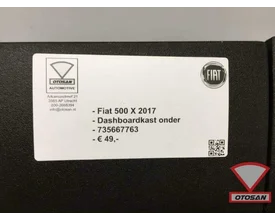 fiat-500x-2017-dashboardkast-dashboardkastje-onder-735667763 — foto 2