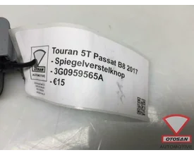 vw-touran-5t-passat-b8-spiegelverstelknop-3g0959565a — foto 2