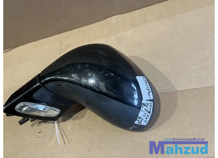peugeot-207-cc-links-zwart-spiegel-elektrisch-inklapbaar-96807037xt