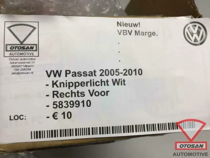 vw-passat-2005-2010-knipperlicht-nieuw!-rechts-voor-5839910 — foto 3
