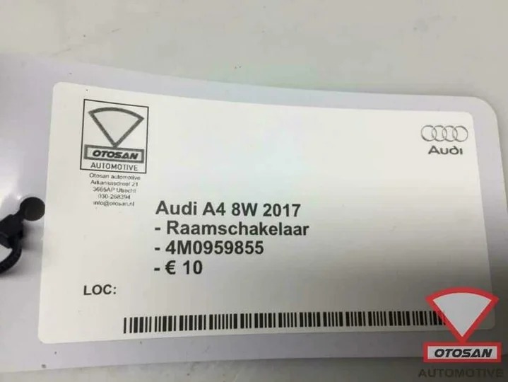 audi-a4-8w-a5-f5-vag-raamschakelaar-4m0959855 — foto 2