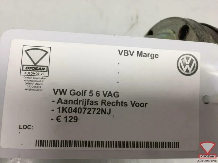 vw-golf-5-6-vaf-aandrijfas-rechts-voor-1k0407272nj — foto 4