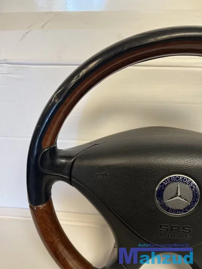 mercedes-slk-r170-hout-stuurwiel-stuur-met-airbag-9604 — foto 6