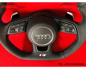 audi-s-line-rs-a4-s4-rs4-a5-s5-stuur-met-airbag-geperforeerd-leer — foto 7