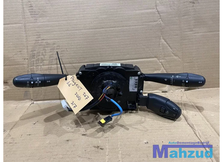 PEUGEOT 207 Stuurkolom combischakelaar 96661300XT 2006-2015