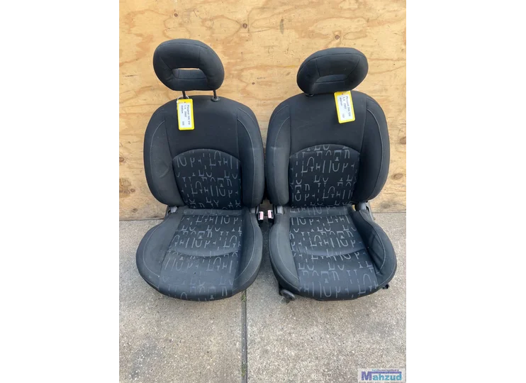 PEUGEOT 206 SW SCHWARZ-GRAU INTERIEUR STATION Sitzbank