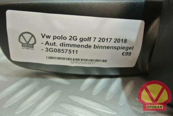 vw-polo-2g-golf-7-aut.-dimmende-binnenspiegel-3g0857511 — foto 3