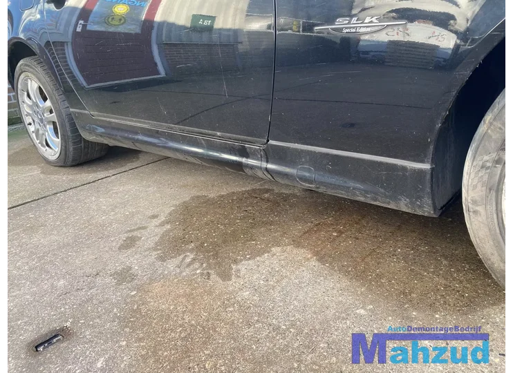 MERCEDES SLK R170 Zwart C197 rechts Sideskirt zijskirt 1996-2004