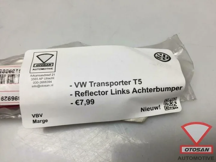 vw-transporter-reflector-links--achterbumper — foto 2