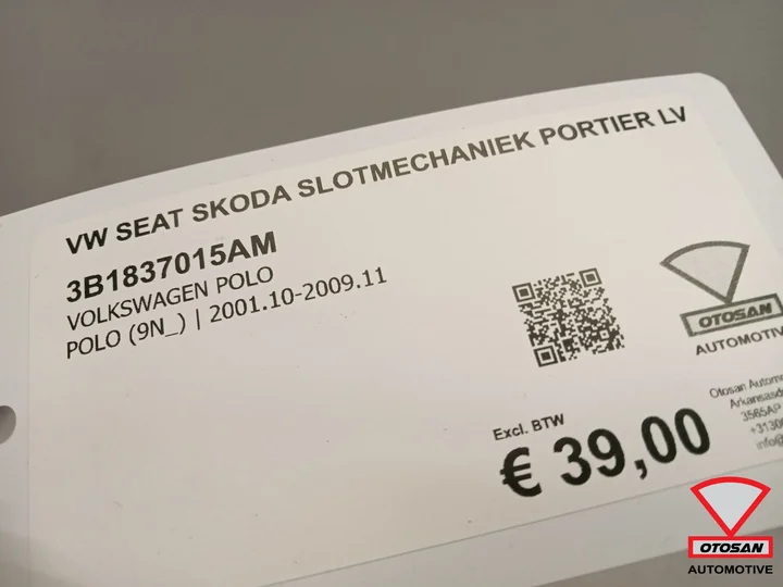 vw-seat-skoda-slotmechaniek-portier-links-voor-3b1837015am — foto 3