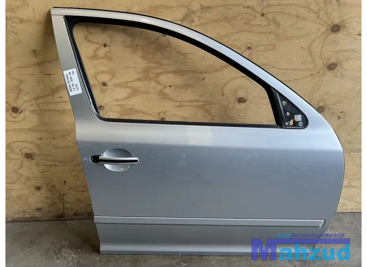 SKODA OCTAVIA 2 combi Zilver LA7W rechts voor deur 2007-2013