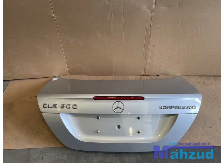 MERCEDES CLK W209 COUPE GRIJS 744 Achterklep achterdeur slot