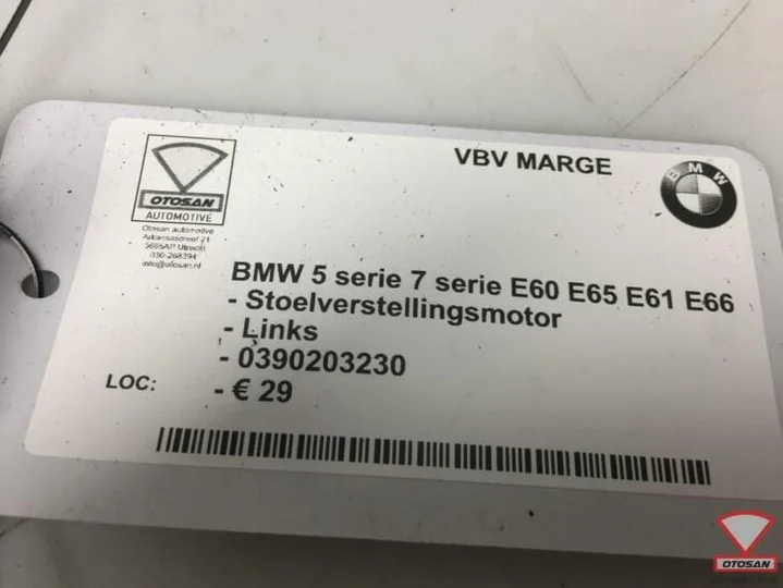 bmw-5-7-e60-e65-e61-stoelverstellingsmotor-links-0390203230 — foto 2