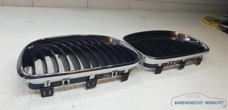 grille-bmw-e90-3-serie-grill-zwart-chrome-origineel-gebruikt-2005-2008 — foto 8