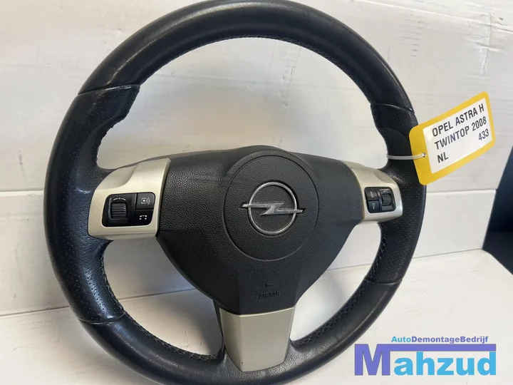 opel-astra-h-leer-stuurwiel-stuur-met-airbag-20052010 — foto 2