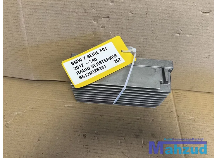 BMW 7 SERIE F01 F02 F03 F04 Radio versterker 65129226241