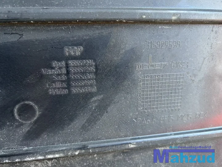 opel-zafira-b-19-cdti-motor-afdekplaat-plaat-20052011 — foto 4