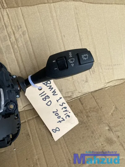 bmw-1-serie-e87-stuurkolom-schakelaar-knipperlicht-ruitenwis — foto 2