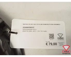 vw-polo-2g-20172021-gti-rline-bumperlip-voor-origineel — foto 4