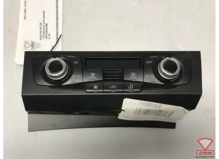 audi a4 a5 q5 climatronic unit paneel 8k1820043m