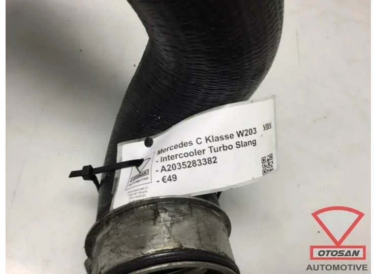 Mercedes C Klasse W203 Intercooler Turbo Slang A2035283382