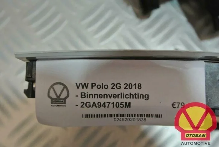 vw-polo-2g-2018-binnenverlichting-2ga947105m — foto 2