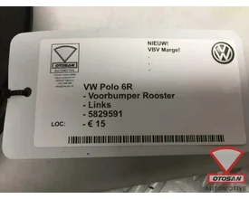 vw-polo-6r-2010-voorbumper-rooster-links-nieuw!-5829591 — foto 3