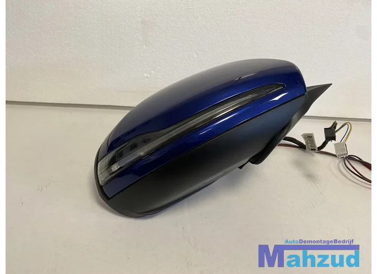 mercedes-glc-coupe-c253-blauw-rechts-spiegel-right-mirror-blue