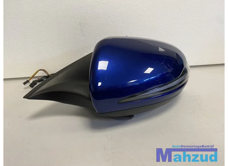 mercedes-glc-coupe-c253-blauw-links-spiegel-left-mirror-blue