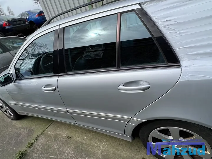 mercedes-cklasse-combi-s203-zilver-c775-links-achter-deur-portier-20012007 — foto 2