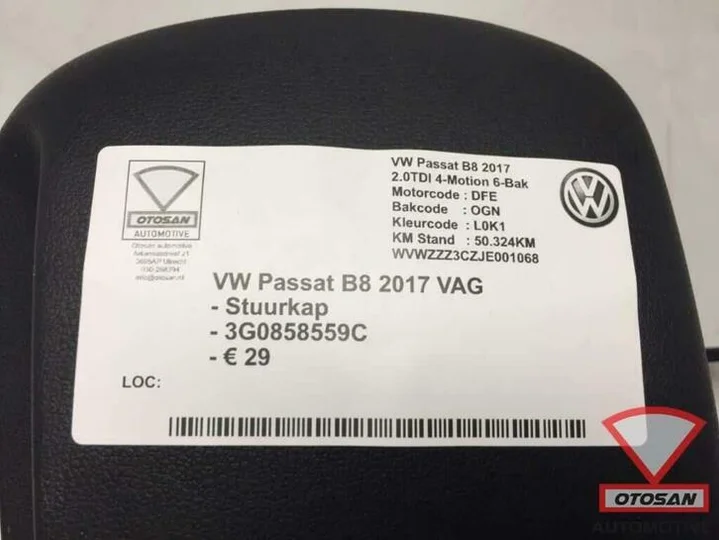 vw-passat-b8-2017-stuurkap-3g0858559c — foto 2