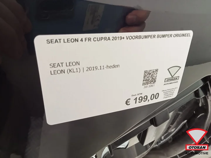 seat-leon-4-fr-cupra-2019-voorbumper-bumper-origineel — foto 4