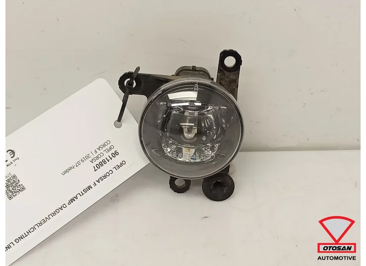 Feu antibrouillard gauche pour Opel Corsa F Astra 90118807