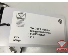 vw-golf-7-spiegelvertelknop-spiegelverstelling-5g0959565ac — foto 2