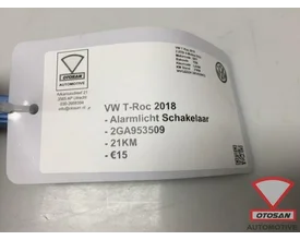 vw-t-roc-2018-alarmlicht-schakelaar-2ga953509 — foto 2