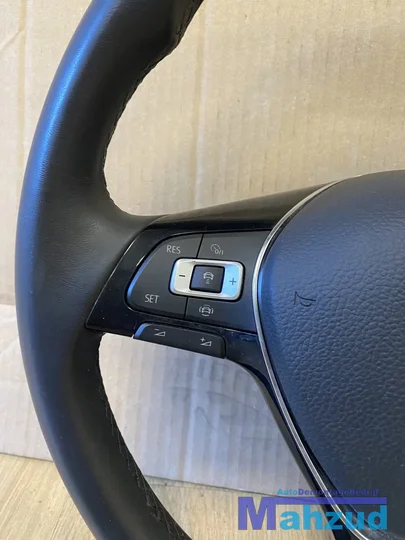 vw-golf-7-polo-tiguan-caddy-leer-stuurwiel-stuur-met-airbag — foto 3