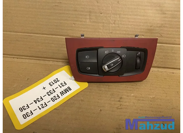 BMW 1 3 4 SERIE F20 F30 F36 Licht schakelaar 2013+ 939394703
