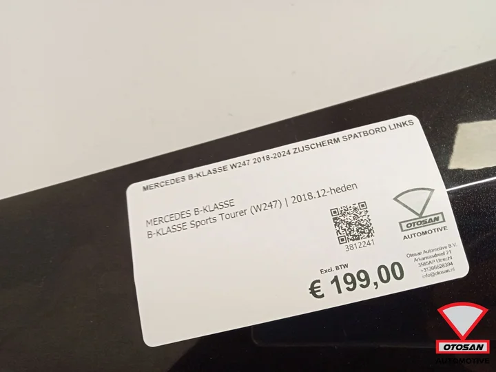 mercedes-bklasse-w247-20182024-zijscherm-spatbord-links-voor — foto 4